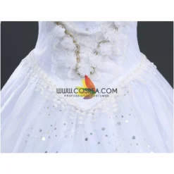 Cosrea Disney Inspired Alice In The Wonderland White Queen Cosplay Costume