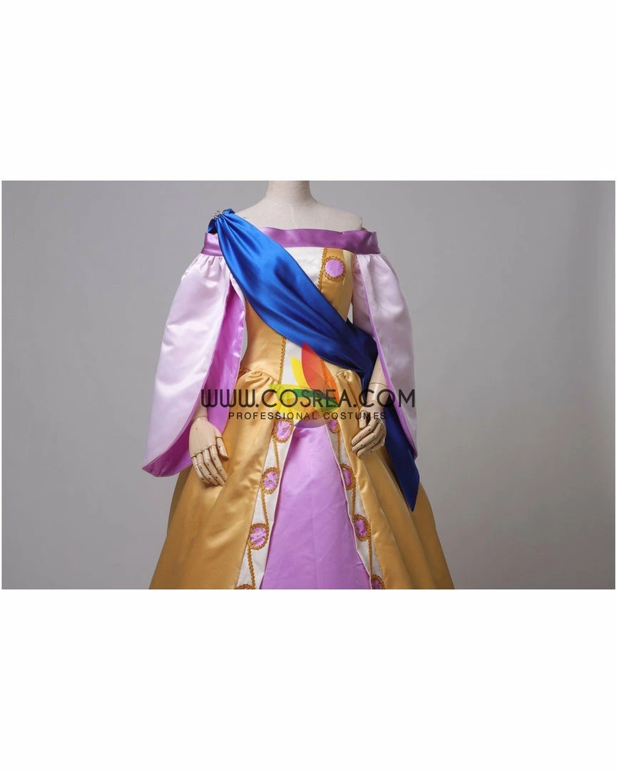 Cosrea Anastasia Classic Satin Court Cosplay Costume 8 Cosrea Anastasia Classic Satin Court Cosplay Costume