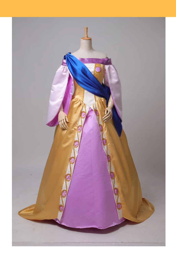 Cosrea Anastasia Classic Satin Court Cosplay Costume 3 Cosrea Anastasia Classic Satin Court Cosplay Costume