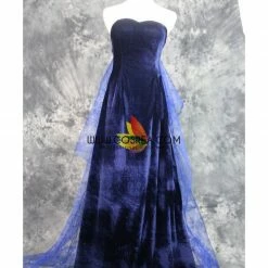 Cosrea Disney Inspired Anastasia Navy Blue Formal Evening Gown Cosplay Costume 10 Cosrea Disney Inspired Anastasia Navy Blue Formal Evening Gown Cosplay Costume
