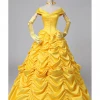 Cosrea Beauty And Beast Belle Classic Ballgown Cosplay Costume