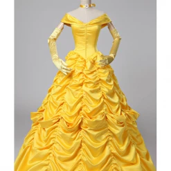 Cosrea Beauty And Beast Belle Classic Ballgown Cosplay Costume