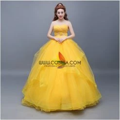 Cosrea Beauty And Beast Belle Classic Basque Style Cosplay Costume Disney Inspired 14 Cosrea Beauty And Beast Belle Classic Basque Style Cosplay Costume Disney Inspired