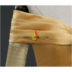 Cosrea Beauty And Beast Belle Classic Brocade Ruffle Cosplay Costume