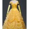 Cosrea Beauty And Beast Belle Classic Multilayer Organza Tulle Cosplay Costume 2 Cosrea Beauty And Beast Belle Classic Multilayer Organza Tulle Cosplay Costume