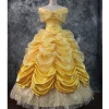 Cosrea Beauty And Beast Belle Classic Multilayer Tulle Cosplay Costume Disney Inspired 1 Cosrea Beauty And Beast Belle Classic Multilayer Tulle Cosplay Costume Disney Inspired