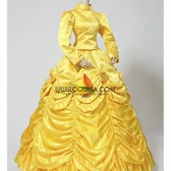 Cosrea Disney Inspired Beauty And Beast Belle Classic Winter Cosplay Costume