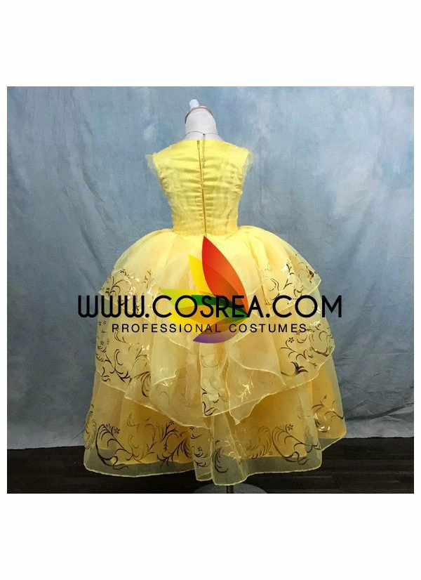 Cosrea Girls Size Beauty And Beast Belle Live Action Cosplay Costume Disney Inspired 5 Cosrea Girls Size Beauty And Beast Belle Live Action Cosplay Costume Disney Inspired