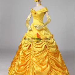 Cosrea Disney Inspired Beauty And Beast Belle Park Inspired Cosplay Costume