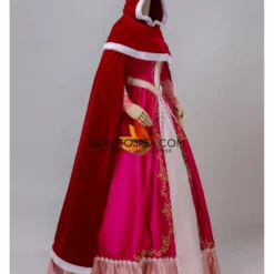 Cosrea Beauty And Beast Belle Pink Satin With Embroidered Gold Accent Cosplay Costume Disney Inspired 22 Cosrea Beauty And Beast Belle Pink Satin With Embroidered Gold Accent Cosplay Costume Disney Inspired