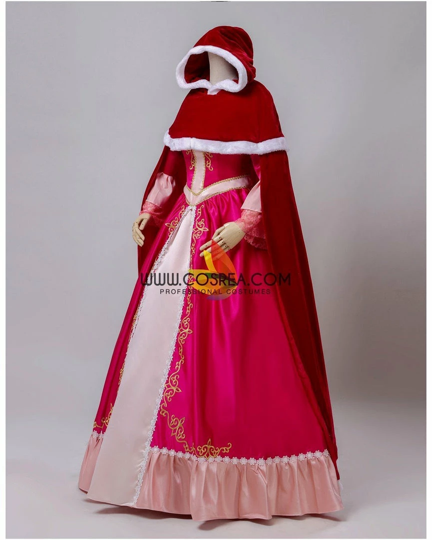 Cosrea Beauty And Beast Belle Pink Satin With Embroidered Gold Accent Cosplay Costume Disney Inspired 12 Cosrea Beauty And Beast Belle Pink Satin With Embroidered Gold Accent Cosplay Costume Disney Inspired