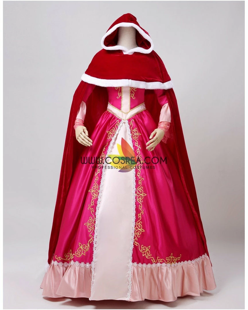 Cosrea Beauty And Beast Belle Pink Satin With Embroidered Gold Accent Cosplay Costume Disney Inspired 9 Cosrea Beauty And Beast Belle Pink Satin With Embroidered Gold Accent Cosplay Costume Disney Inspired