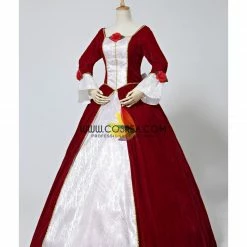 Cosrea Disney Inspired Beauty And Beast Belle Velvet Holiday Cosplay Costume 11 Cosrea Disney Inspired Beauty And Beast Belle Velvet Holiday Cosplay Costume