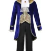 Cosrea Beauty And Beast Prince Formal Wear In Velvet And Brocade Satin Cosplay Costume