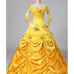 Cosrea Disney Inspired Beauty And Beast Belle Park Inspired Cosplay Costume