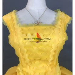 Cosrea Beauty And Beast Live Action Belle Classic Ballgown Cosplay Costume Disney Inspired