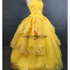 Cosrea Beauty And Beast Live Action Belle Classic Ballgown Cosplay Costume Disney Inspired