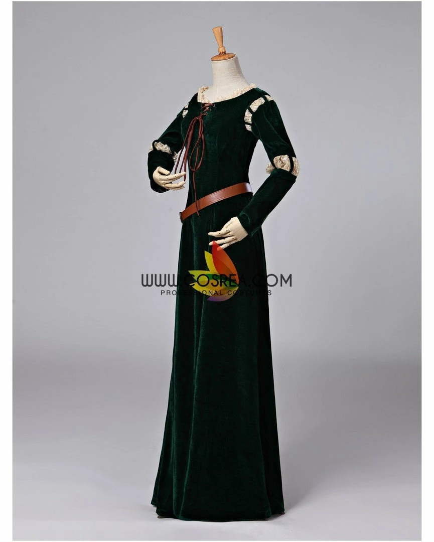 Cosrea Disney Inspired Brave Merida Classic Velvet Cosplay Costume 6 Cosrea Disney Inspired Brave Merida Classic Velvet Cosplay Costume