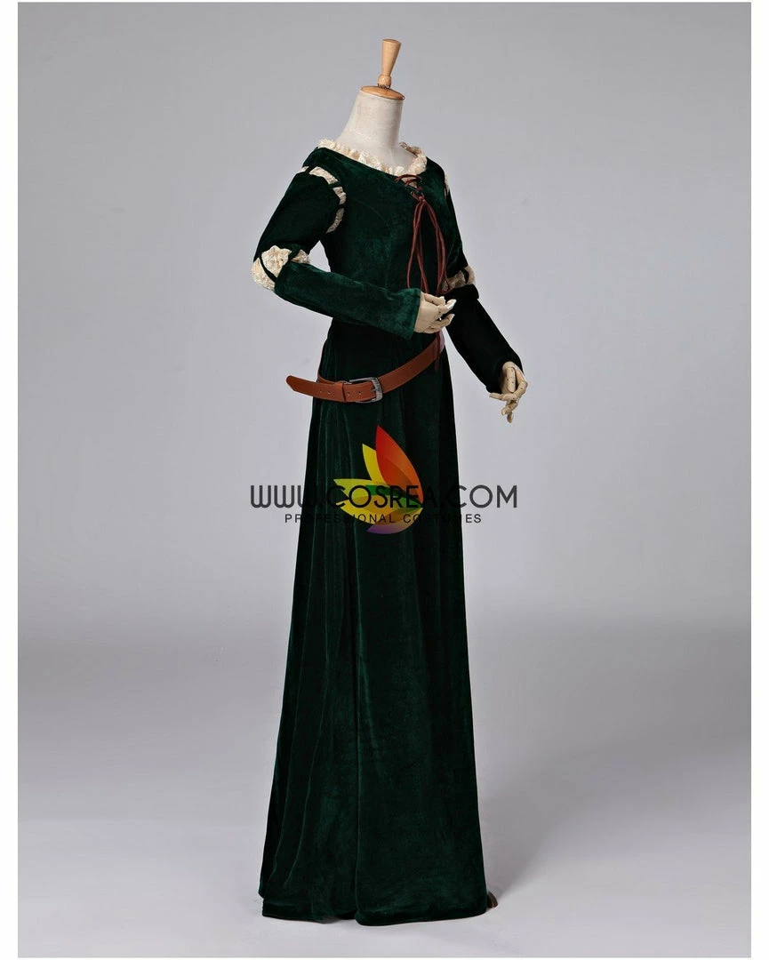 Cosrea Disney Inspired Brave Merida Classic Velvet Cosplay Costume 5 Cosrea Disney Inspired Brave Merida Classic Velvet Cosplay Costume