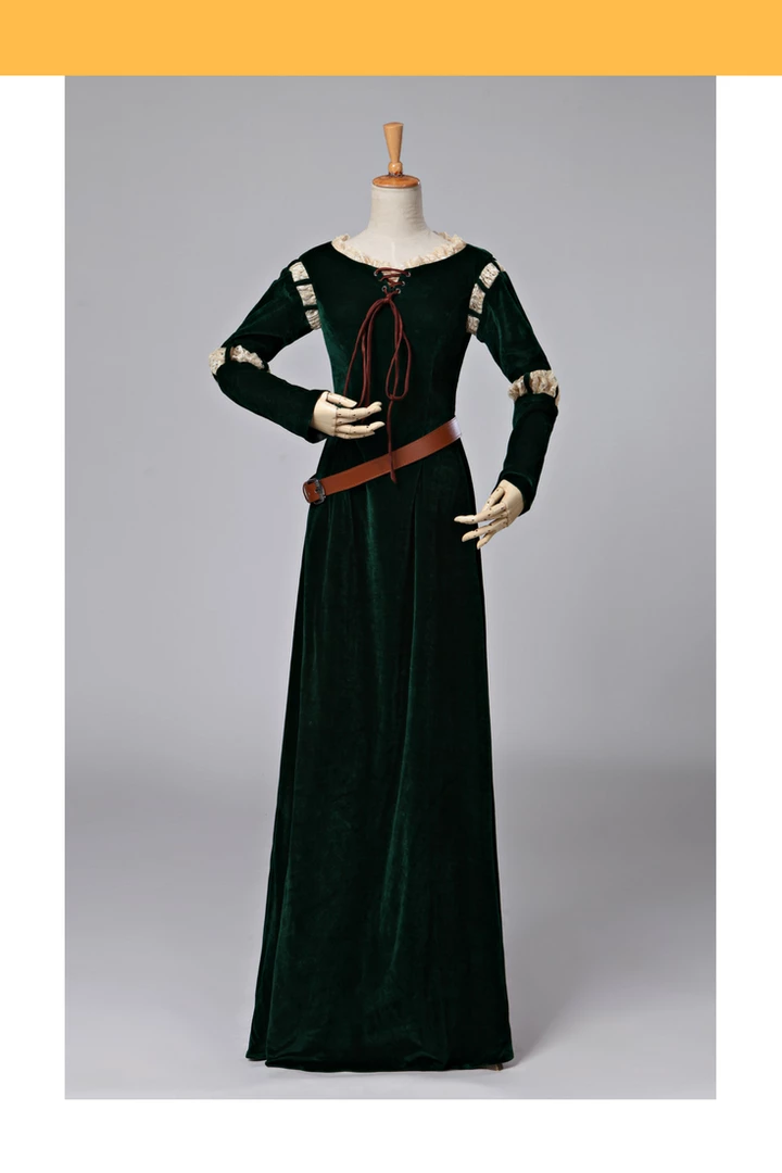 Cosrea Disney Inspired Brave Merida Classic Velvet Cosplay Costume 3 Cosrea Disney Inspired Brave Merida Classic Velvet Cosplay Costume