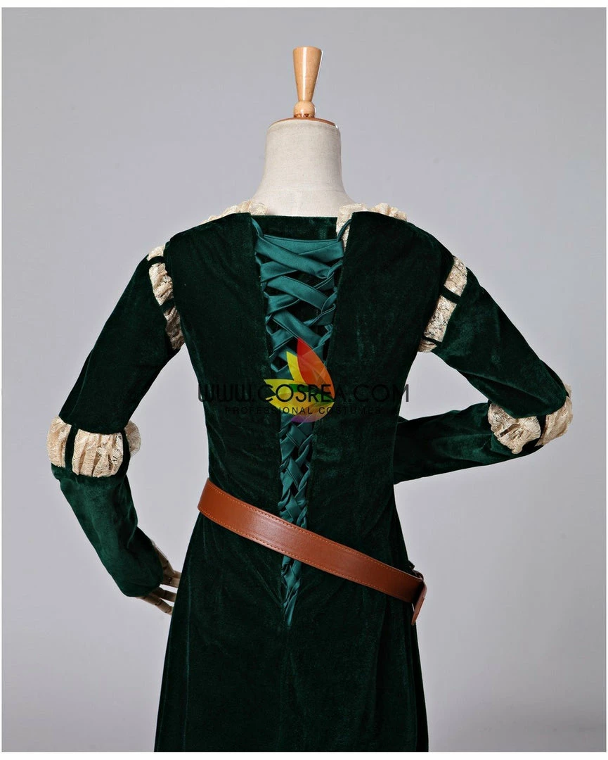 Cosrea Disney Inspired Brave Merida Classic Velvet Cosplay Costume 9 Cosrea Disney Inspired Brave Merida Classic Velvet Cosplay Costume