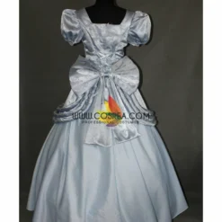 Cosrea Disney Inspired Cinderella Classic Ballgown In Brocade Satin Cosplay Costume 12 Cosrea Disney Inspired Cinderella Classic Ballgown In Brocade Satin Cosplay Costume