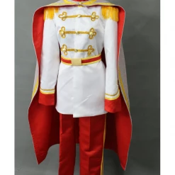 Cosrea Disney Inspired Prince Charming Classic Satin Cosplay Costume