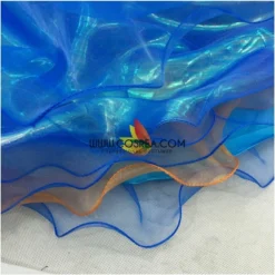 Cosrea Cinderella Organza Tulle Ballgown With Extended Train Cosplay Costume