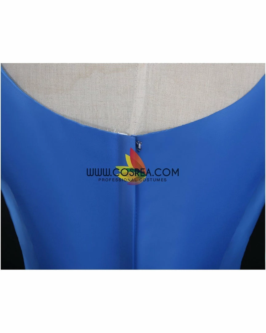 Cosrea Cinderella's Classic Royal Blue Satin Cosplay Costume 12 Cosrea Cinderella's Classic Royal Blue Satin Cosplay Costume