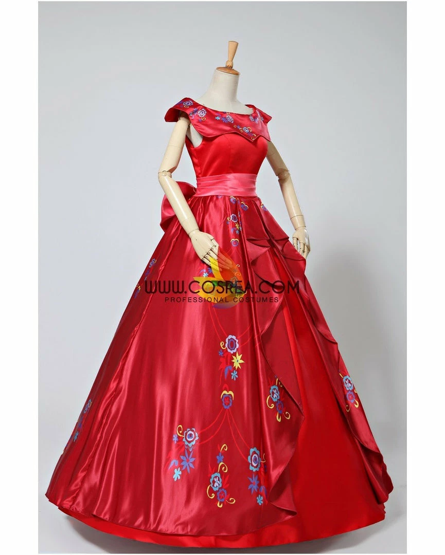 Cosrea Disney Inspired Elena Of Avalor Embroidered Regal Cosplay Costume 7 Cosrea Disney Inspired Elena Of Avalor Embroidered Regal Cosplay Costume