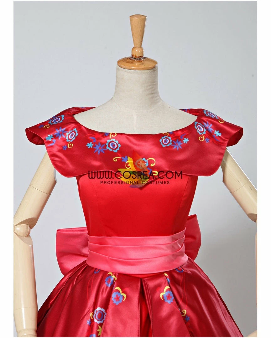 Cosrea Disney Inspired Elena Of Avalor Embroidered Regal Cosplay Costume 5 Cosrea Disney Inspired Elena Of Avalor Embroidered Regal Cosplay Costume