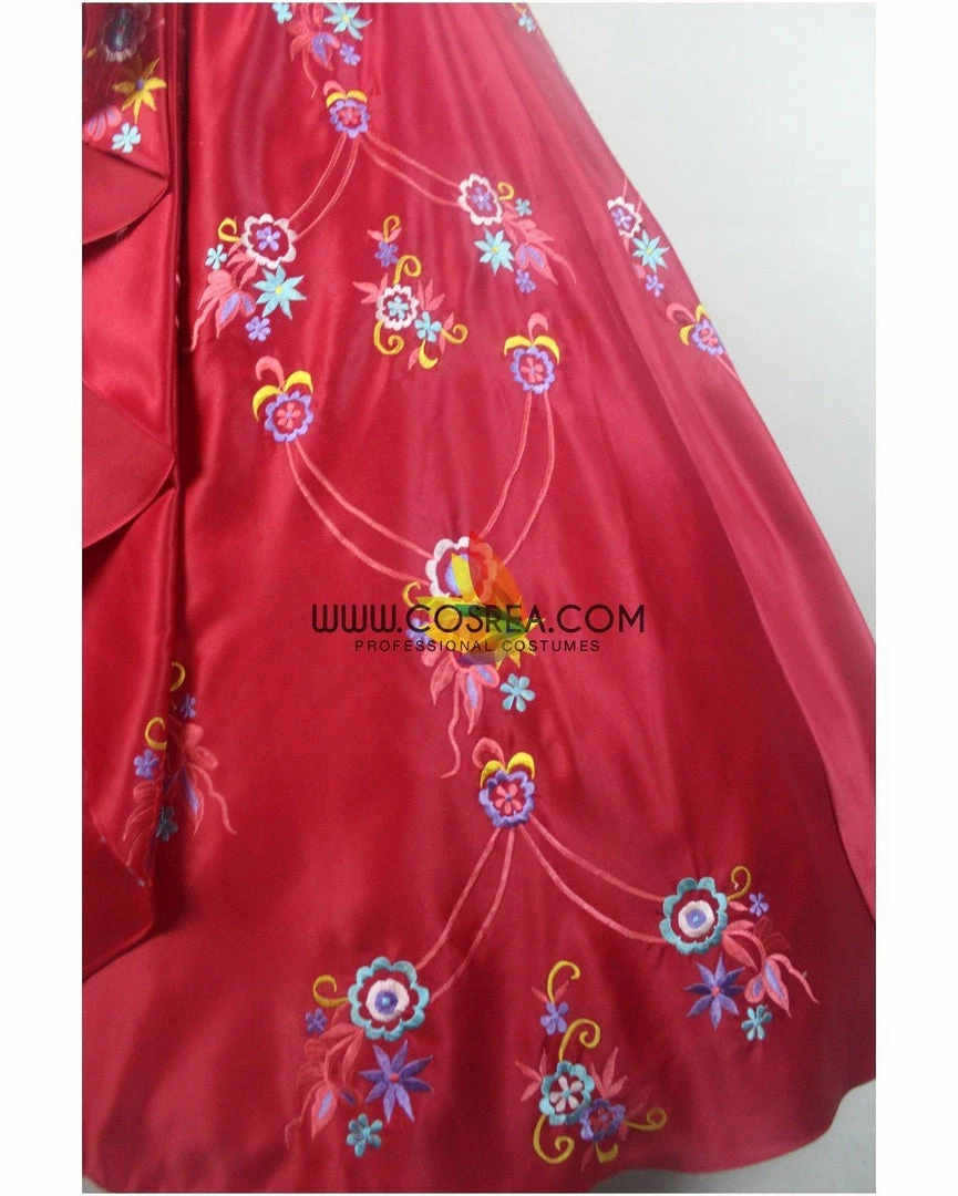 Cosrea Disney Inspired Elena Of Avalor Embroidered Regal Cosplay Costume 9 Cosrea Disney Inspired Elena Of Avalor Embroidered Regal Cosplay Costume