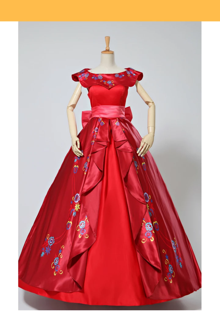 Cosrea Disney Inspired Elena Of Avalor Embroidered Regal Cosplay Costume 3 Cosrea Disney Inspired Elena Of Avalor Embroidered Regal Cosplay Costume