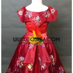 Cosrea Disney Inspired Girls Size Elena Of Avalor Embroidered Regal Cosplay Costume 10 Cosrea Disney Inspired Girls Size Elena Of Avalor Embroidered Regal Cosplay Costume