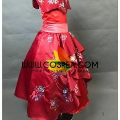 Cosrea Disney Inspired Girls Size Elena Of Avalor Embroidered Regal Cosplay Costume 12 Cosrea Disney Inspired Girls Size Elena Of Avalor Embroidered Regal Cosplay Costume