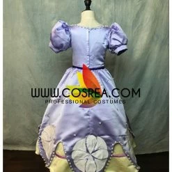 Cosrea Disney Inspired Girls Size First Princess Sofia Cosplay Costume 12 Cosrea Disney Inspired Girls Size First Princess Sofia Cosplay Costume