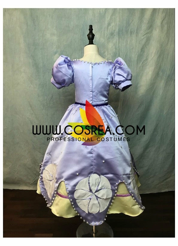 Cosrea Disney Inspired Girls Size First Princess Sofia Cosplay Costume 7 Cosrea Disney Inspired Girls Size First Princess Sofia Cosplay Costume