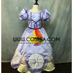 Cosrea Disney Inspired Girls Size First Princess Sofia Cosplay Costume