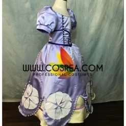 Cosrea Disney Inspired Girls Size First Princess Sofia Cosplay Costume 10 Cosrea Disney Inspired Girls Size First Princess Sofia Cosplay Costume