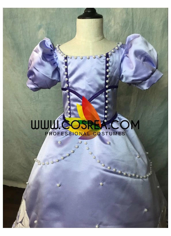 Cosrea Disney Inspired Girls Size First Princess Sofia Cosplay Costume 6 Cosrea Disney Inspired Girls Size First Princess Sofia Cosplay Costume