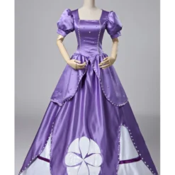 Cosrea Disney Inspired First Princess Sofia Classic Satin Cosplay Costume