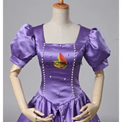 Cosrea Disney Inspired First Princess Sofia Classic Satin Cosplay Costume 15 Cosrea Disney Inspired First Princess Sofia Classic Satin Cosplay Costume