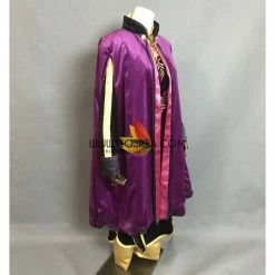 Cosrea Frozen 2 Anna Embroidered Travel Cosplay Costume