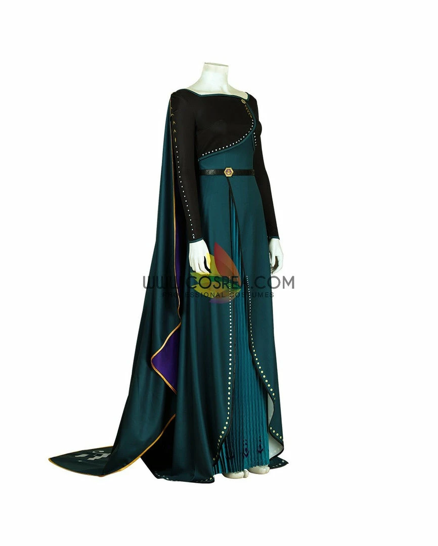 Cosrea Frozen 2 Anna Queen Coronation Printed Cosplay Costume Disney Inspired 7 Cosrea Frozen 2 Anna Queen Coronation Printed Cosplay Costume Disney Inspired