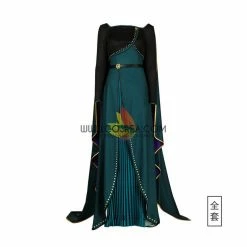 Cosrea Frozen 2 Anna Queen Coronation Printed Cosplay Costume Disney Inspired 26 Cosrea Frozen 2 Anna Queen Coronation Printed Cosplay Costume Disney Inspired