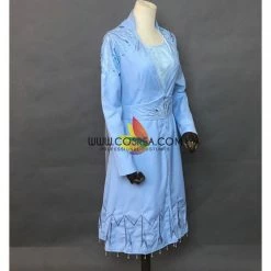 Cosrea Disney Inspired Frozen 2 Elsa Embroidered Travel Cosplay Costume 10 Cosrea Disney Inspired Frozen 2 Elsa Embroidered Travel Cosplay Costume