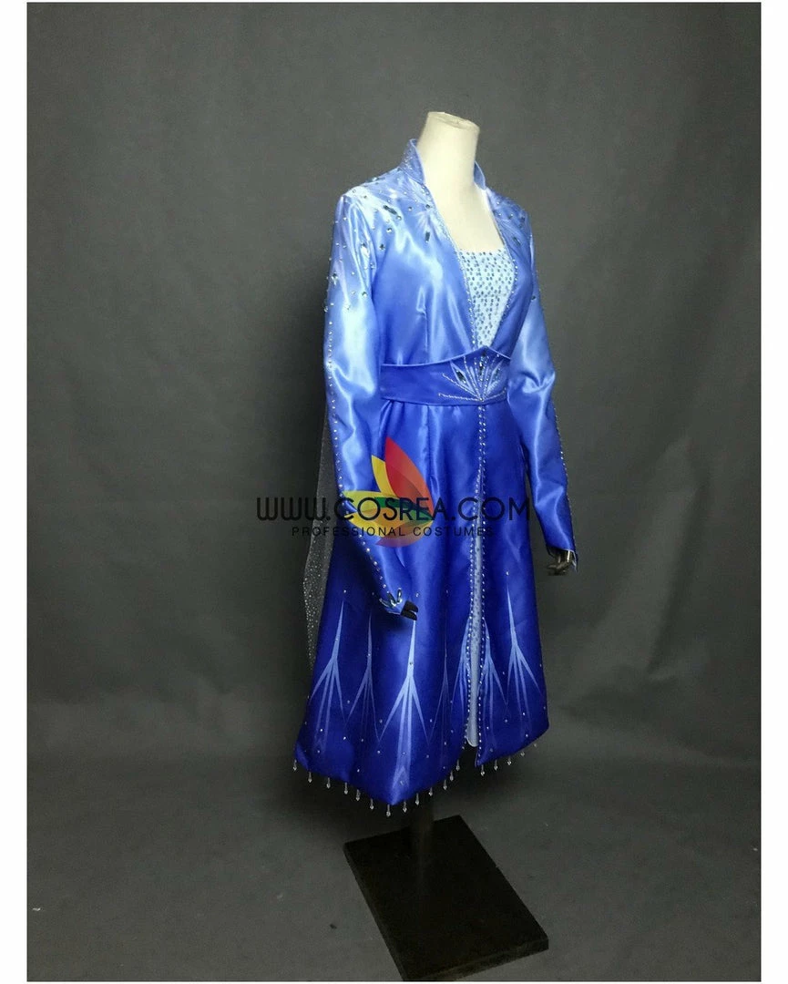 Cosrea Disney Inspired Frozen 2 Elsa Gradient Satin Cosplay Costume 7 Cosrea Disney Inspired Frozen 2 Elsa Gradient Satin Cosplay Costume