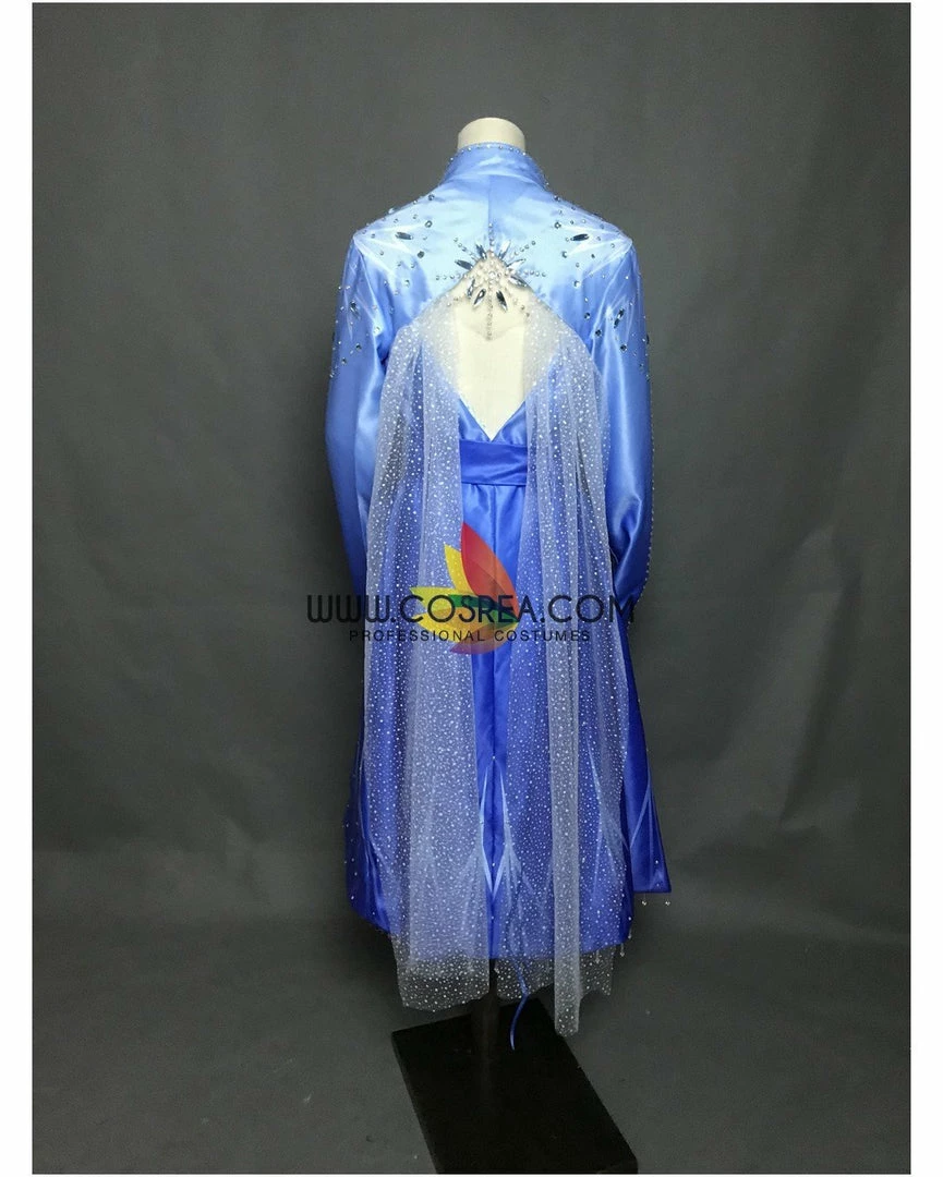 Cosrea Disney Inspired Frozen 2 Elsa Gradient Satin Cosplay Costume 5 Cosrea Disney Inspired Frozen 2 Elsa Gradient Satin Cosplay Costume