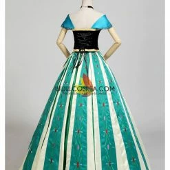 Cosrea Frozen Anna Embroidered Coronation Cosplay Costume Disney Inspired 13 Cosrea Frozen Anna Embroidered Coronation Cosplay Costume Disney Inspired
