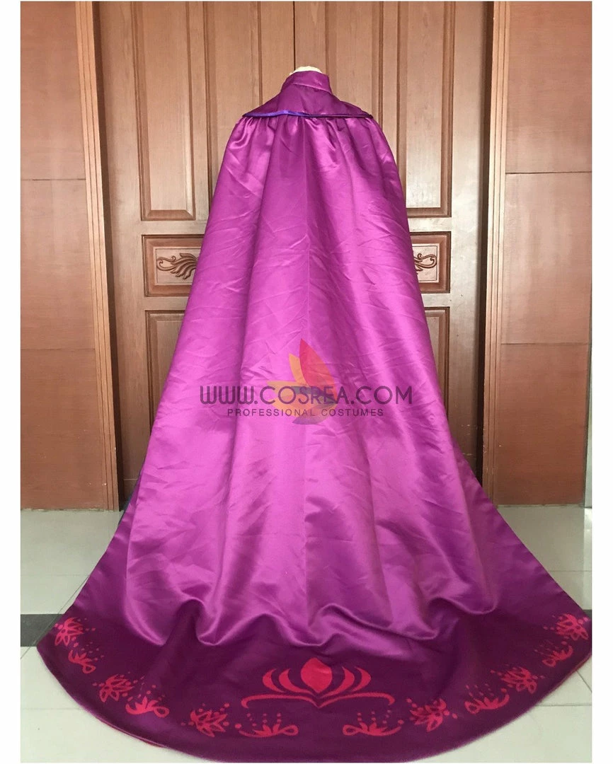 Cosrea Disney Inspired Frozen Elsa Coronation Printed Cosplay Costume 6 Cosrea Disney Inspired Frozen Elsa Coronation Printed Cosplay Costume